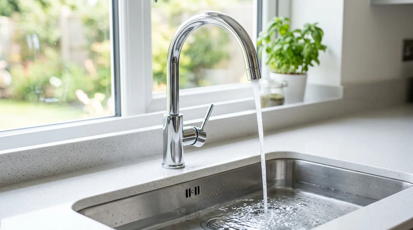 Local Plumbing Master Pros same day plumber fixing a faucet in Marshall, NC